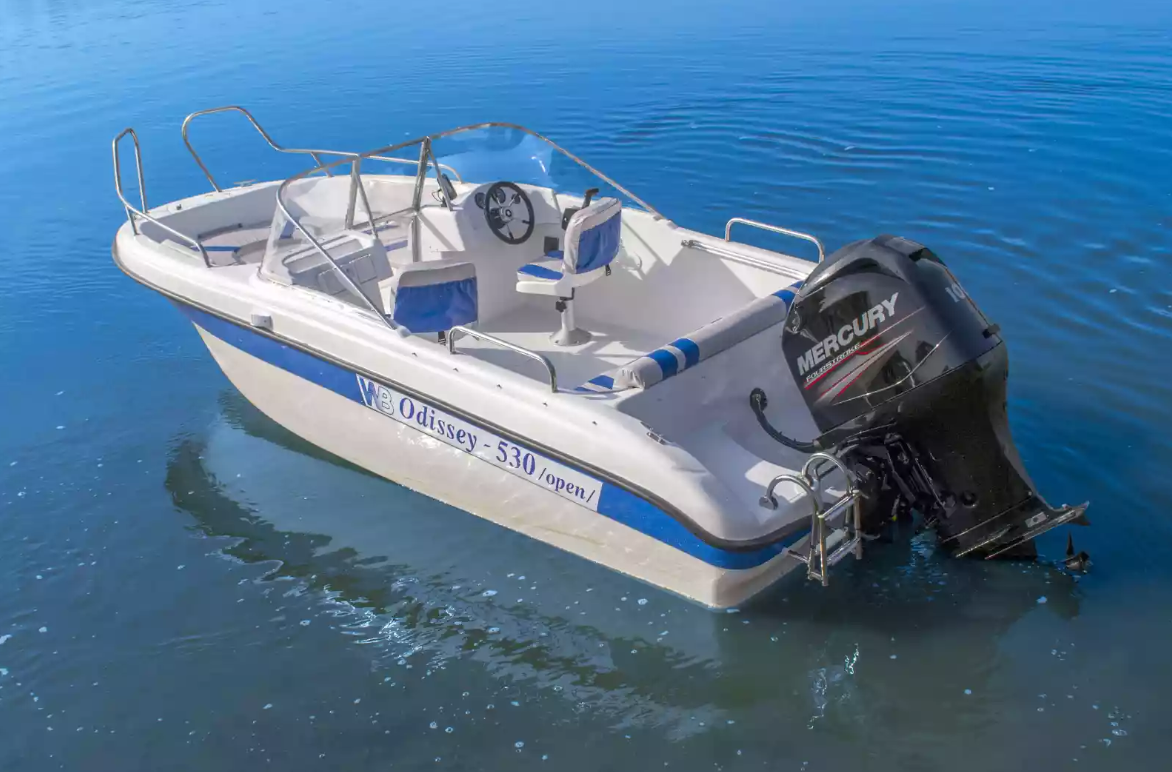 Стеклопластиковый катер Neman-530 Open в Димитровграде Стеклопластиковый катер Neman-530 Open в Димитровграде