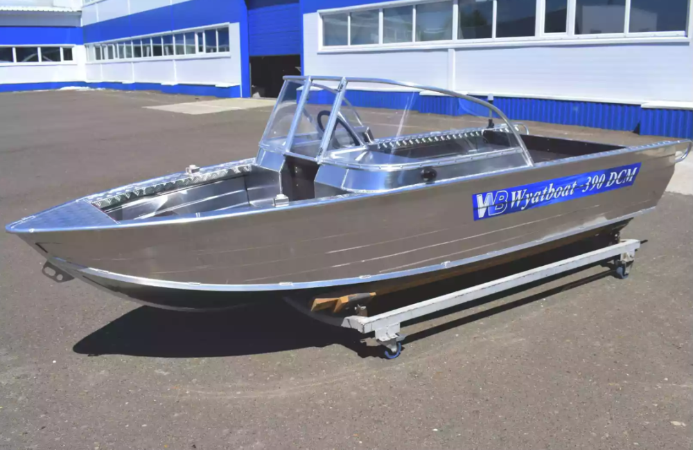 Алюминиевая лодка Wyatboat-390 DCM в Димитровграде Алюминиевая лодка Wyatboat-390 DCM в Димитровграде
