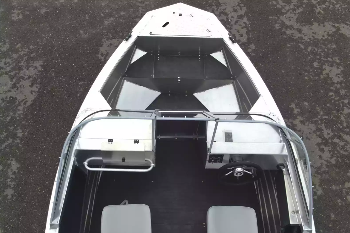 Алюминиевый катер Неман-450 DC NEW без покраски в Димитровграде Алюминиевый катер Неман-450 DC NEW без покраски в Димитровграде