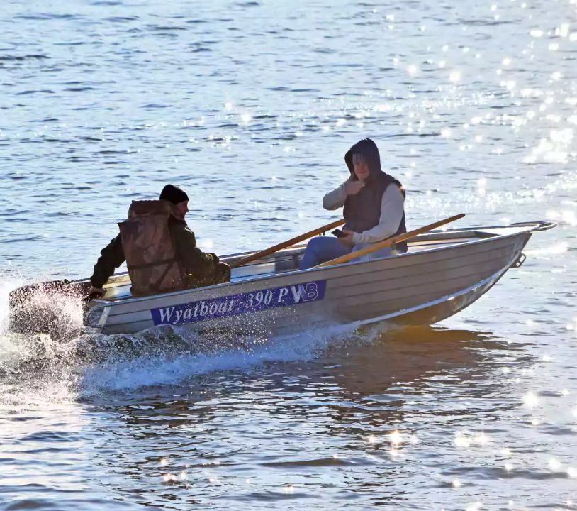 Алюминиевая лодка Wyatboat-390 P в Димитровграде Алюминиевая лодка Wyatboat-390 P в Димитровграде