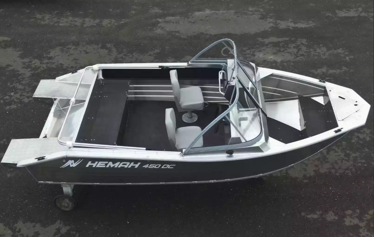 Алюминиевый катер Неман-450 DC NEW без покраски в Димитровграде Алюминиевый катер Неман-450 DC NEW без покраски в Димитровграде