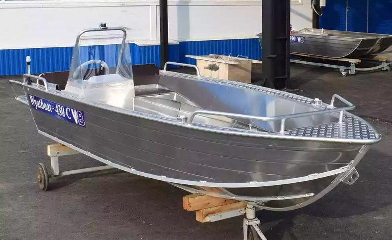 Алюминиевый катер Wyatboat-430 C в Димитровграде Алюминиевый катер Wyatboat-430 C в Димитровграде