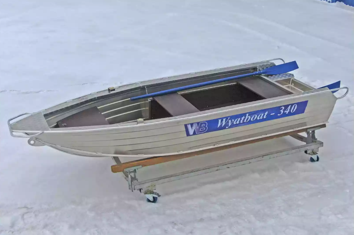 Алюминиевая лодка Wyatboat-340 Р в Димитровграде Алюминиевая лодка Wyatboat-340 Р в Димитровграде