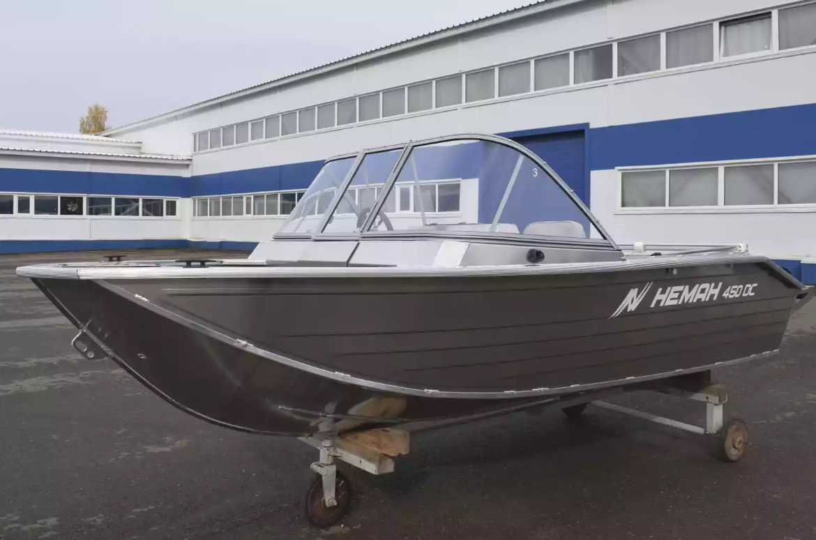 Алюминиевый катер Неман-450 DC NEW без покраски в Димитровграде Алюминиевый катер Неман-450 DC NEW без покраски в Димитровграде