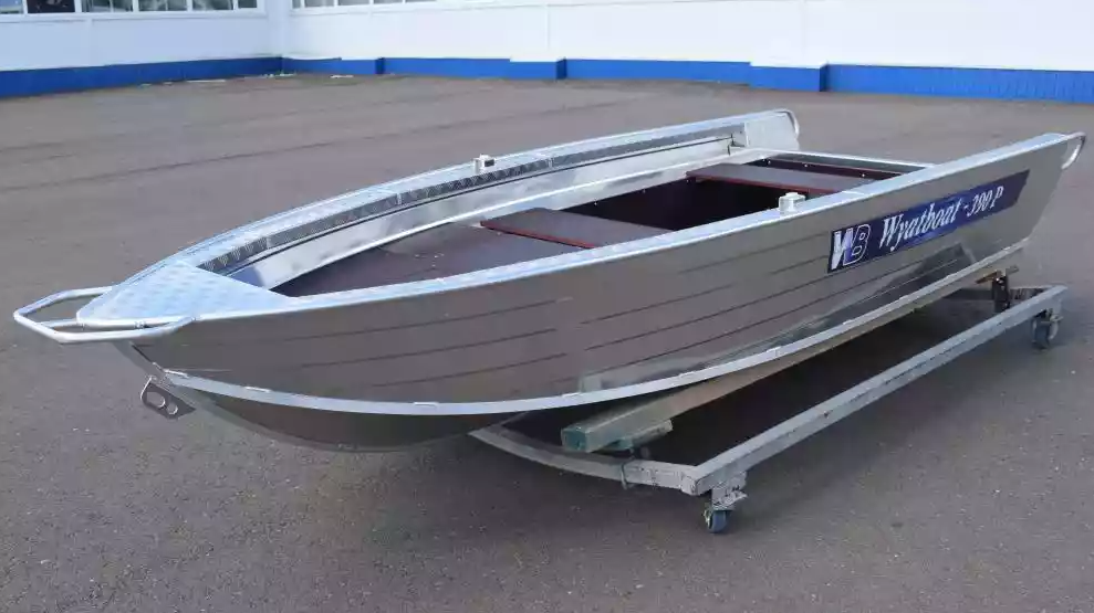 Алюминиевая лодка Wyatboat-390Р Fish в Димитровграде Алюминиевая лодка Wyatboat-390Р Fish в Димитровграде