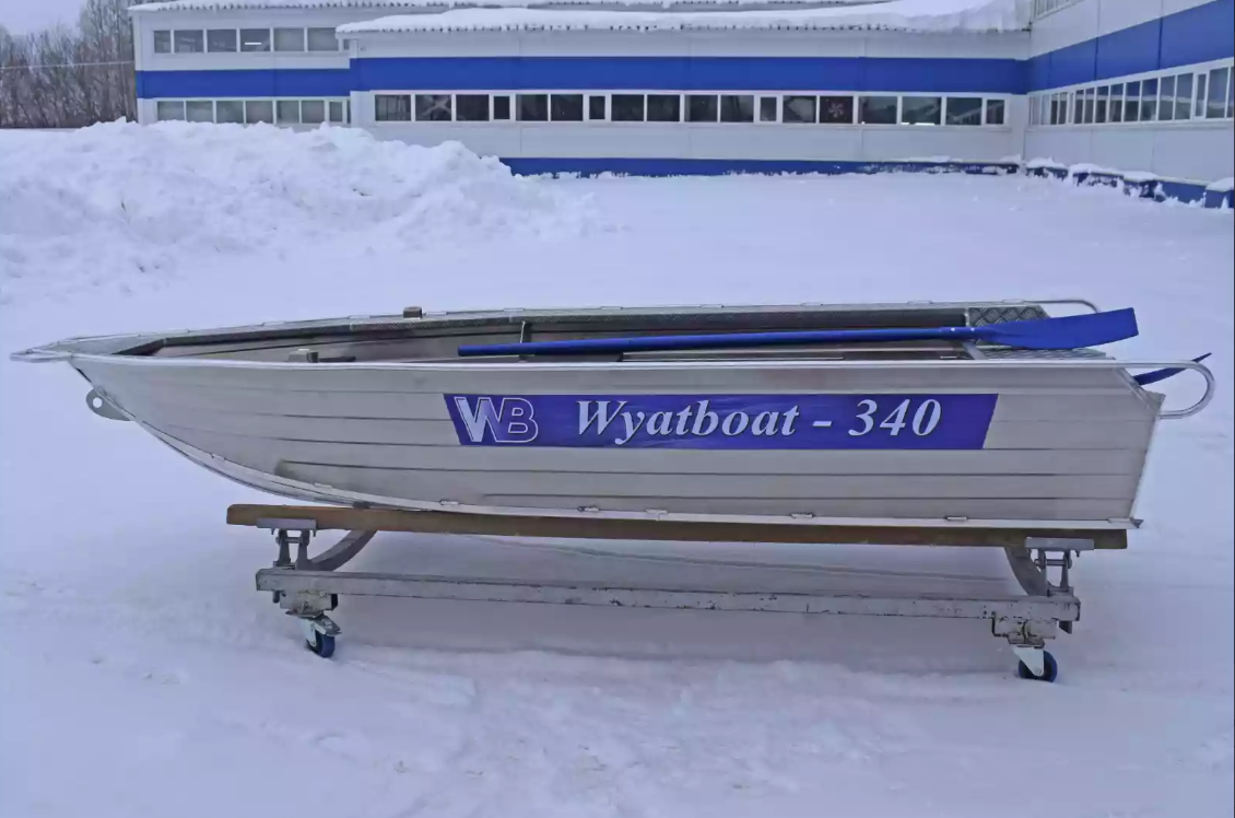 Алюминиевая лодка Wyatboat-340 Р в Димитровграде Алюминиевая лодка Wyatboat-340 Р в Димитровграде