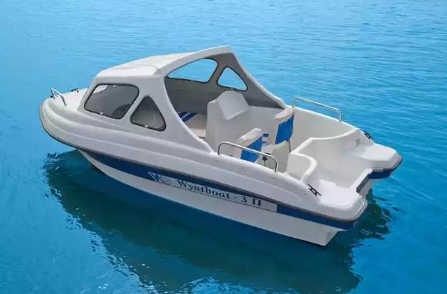Стеклопластиковый катер Wyatboat-3 П (полурубка) в Димитровграде Стеклопластиковый катер Wyatboat-3 П (полурубка) в Димитровграде