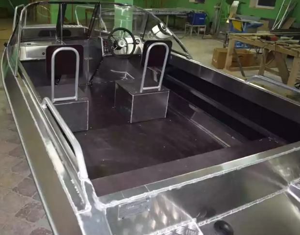 Алюминиевый катер Неман-500 DC (без покраски) в Димитровграде Алюминиевый катер Неман-500 DC (без покраски) в Димитровграде