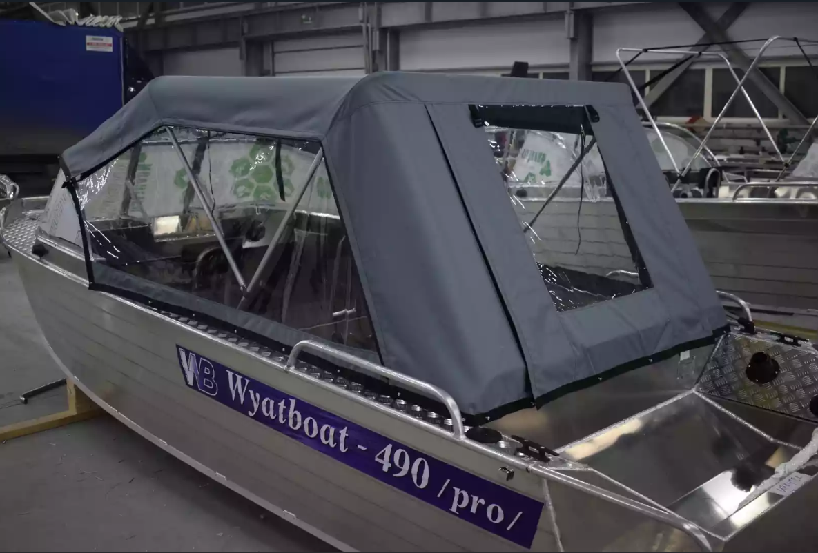 Алюминиевый катер Wyatboat-490 Pro в Димитровграде Алюминиевый катер Wyatboat-490 Pro в Димитровграде