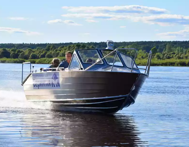 Алюминиевый катер Неман 550 в Димитровграде Алюминиевый катер Неман 550 в Димитровграде