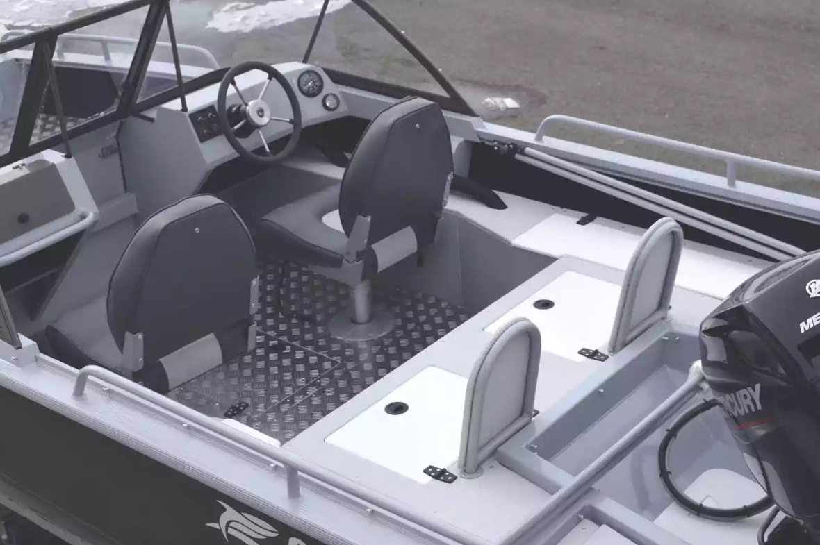 Алюминиевый катер Gold Fisher 480 DCM FISH в Димитровграде Алюминиевый катер Gold Fisher 480 DCM FISH в Димитровграде