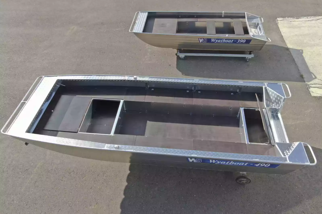 Алюминиевая лодка Wyatboat-490 Jonboat в Димитровграде Алюминиевая лодка Wyatboat-490 Jonboat в Димитровграде