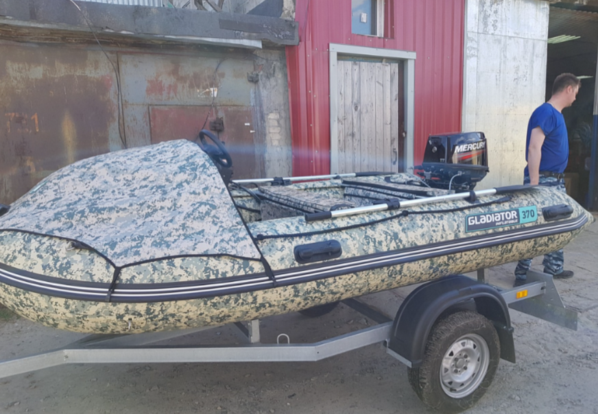 НАДУВНАЯ ЛОДКА GLADIATOR C370AL в Димитровграде НАДУВНАЯ ЛОДКА GLADIATOR C370AL в Димитровграде