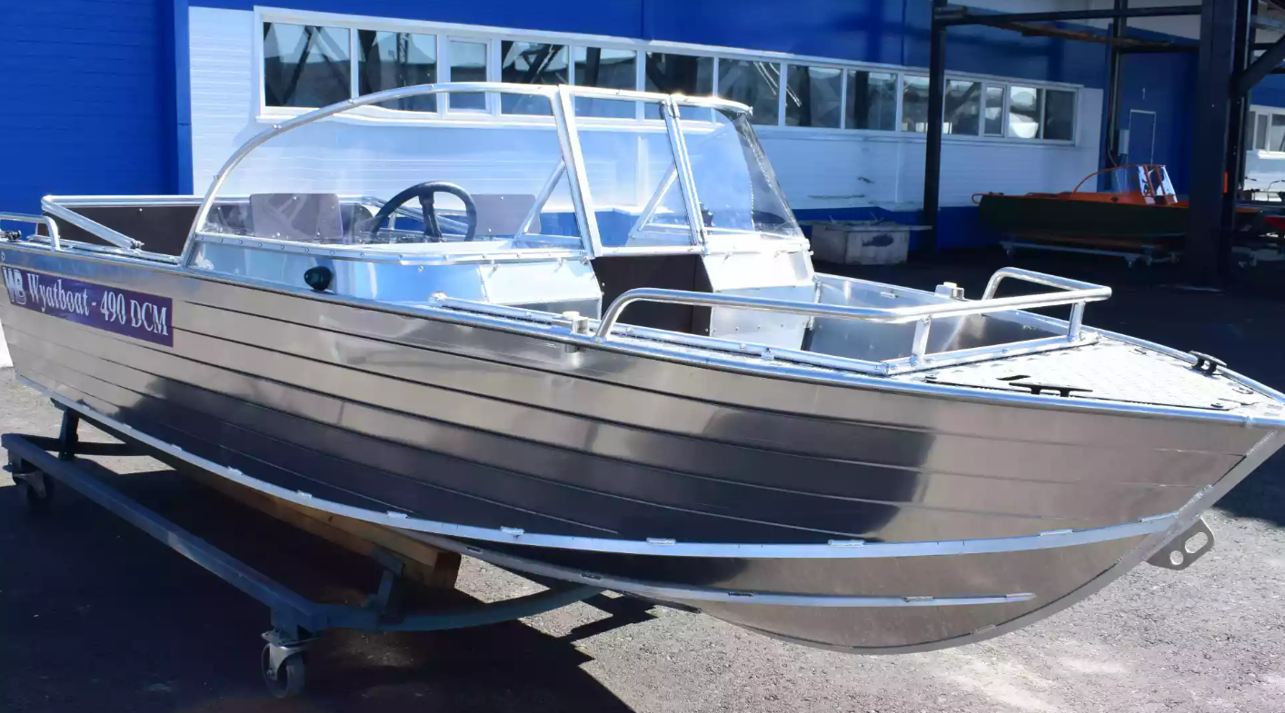 Алюминиевый катер Wyatboat-490 DCM в Димитровграде Алюминиевый катер Wyatboat-490 DCM в Димитровграде