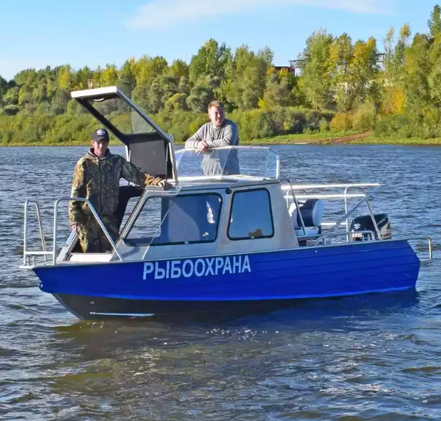 Алюминиевый катер Неман 550 с каютой в Димитровграде Алюминиевый катер Неман 550 с каютой в Димитровграде