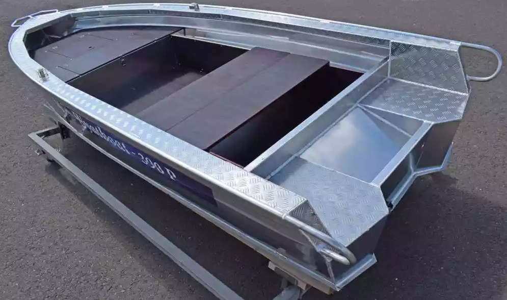 Алюминиевая лодка Wyatboat-390Р Fish в Димитровграде Алюминиевая лодка Wyatboat-390Р Fish в Димитровграде