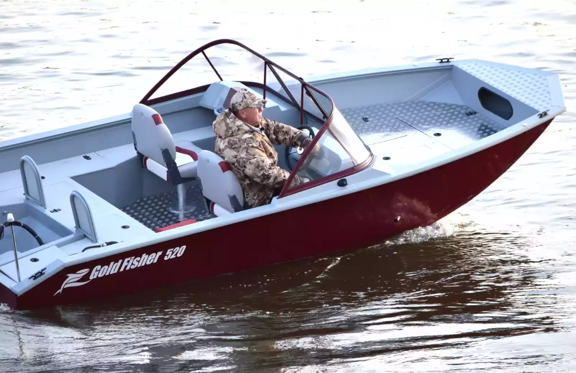 Алюминиевый катер Gold Fisher 520 DCM FISH в Димитровграде Алюминиевый катер Gold Fisher 520 DCM FISH в Димитровграде