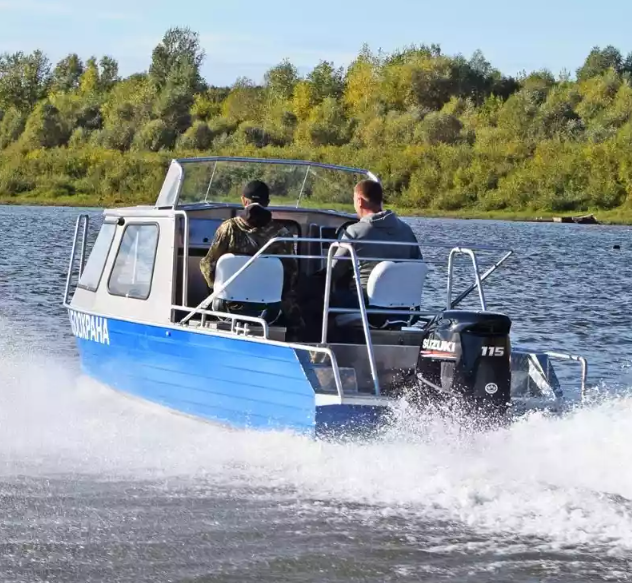 Алюминиевый катер Неман 550 с каютой в Димитровграде Алюминиевый катер Неман 550 с каютой в Димитровграде