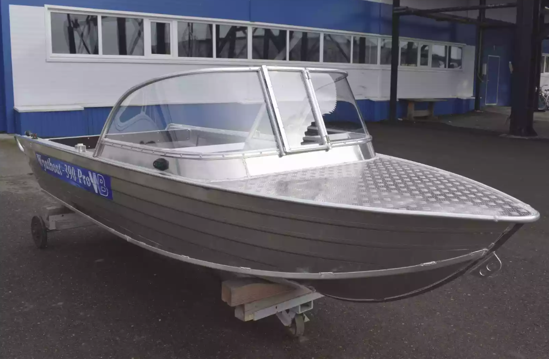 Алюминиевая лодка Wyatboat-390 Pro в Димитровграде Алюминиевая лодка Wyatboat-390 Pro в Димитровграде