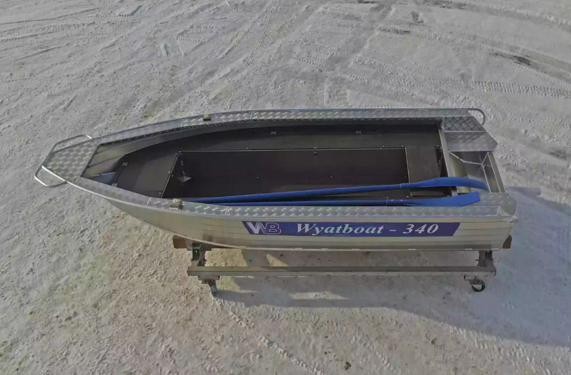 Алюминиевая лодка Wyatboat-340 РМ в Димитровграде Алюминиевая лодка Wyatboat-340 РМ в Димитровграде