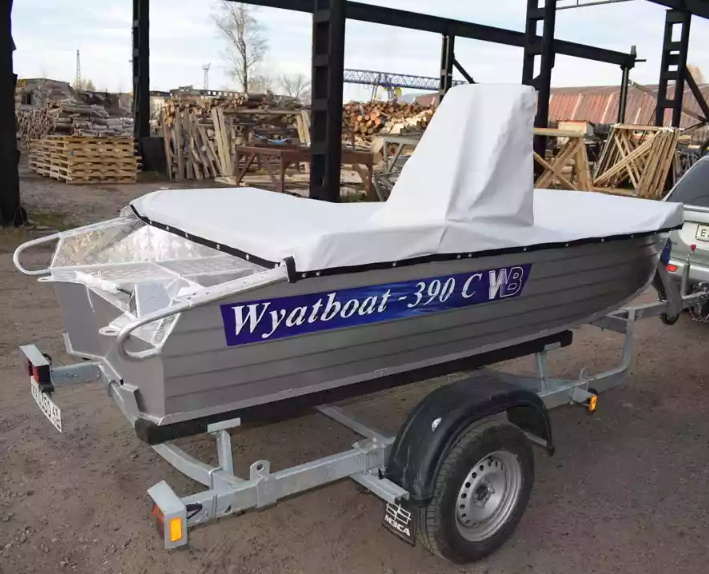 Алюминиевый катер Wyatboat-390 C в Димитровграде Алюминиевый катер Wyatboat-390 C в Димитровграде