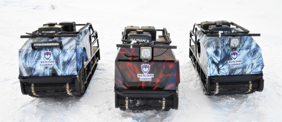 Мотобуксировщик Irondog (Железная собака) M500 15 Камуфляж Охотник в Димитровграде