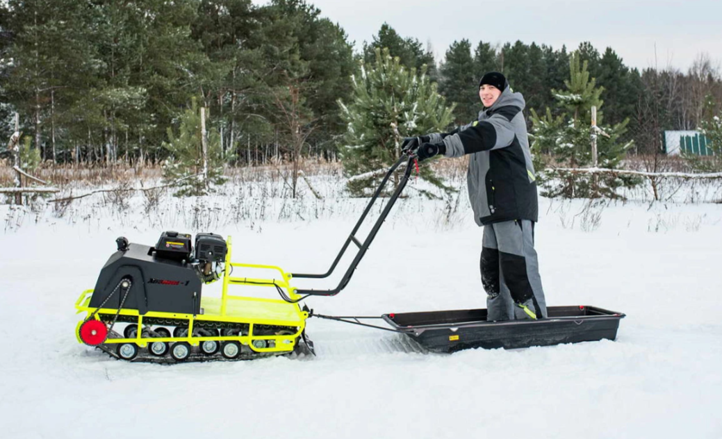 Мотобуксировщик Бурлак ХОЗЯИН-1 (капот ткань) в Димитровграде Мотобуксировщик Бурлак ХОЗЯИН-1 (капот ткань) в Димитровграде