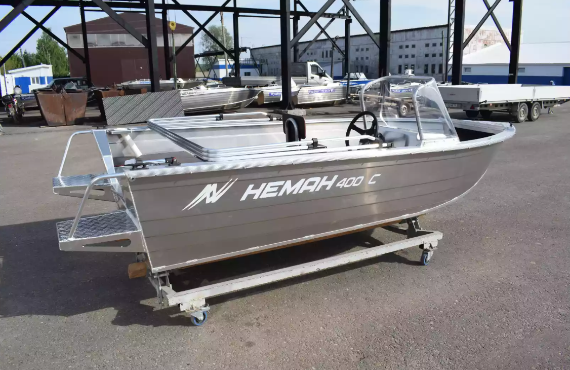 Алюминиевая лодка Неман-400 С в Димитровграде Алюминиевая лодка Неман-400 С в Димитровграде