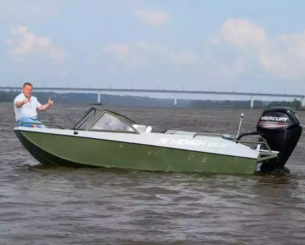 Алюминиевый катер Неман 500 DC водомёт в Димитровграде Алюминиевый катер Неман 500 DC водомёт в Димитровграде