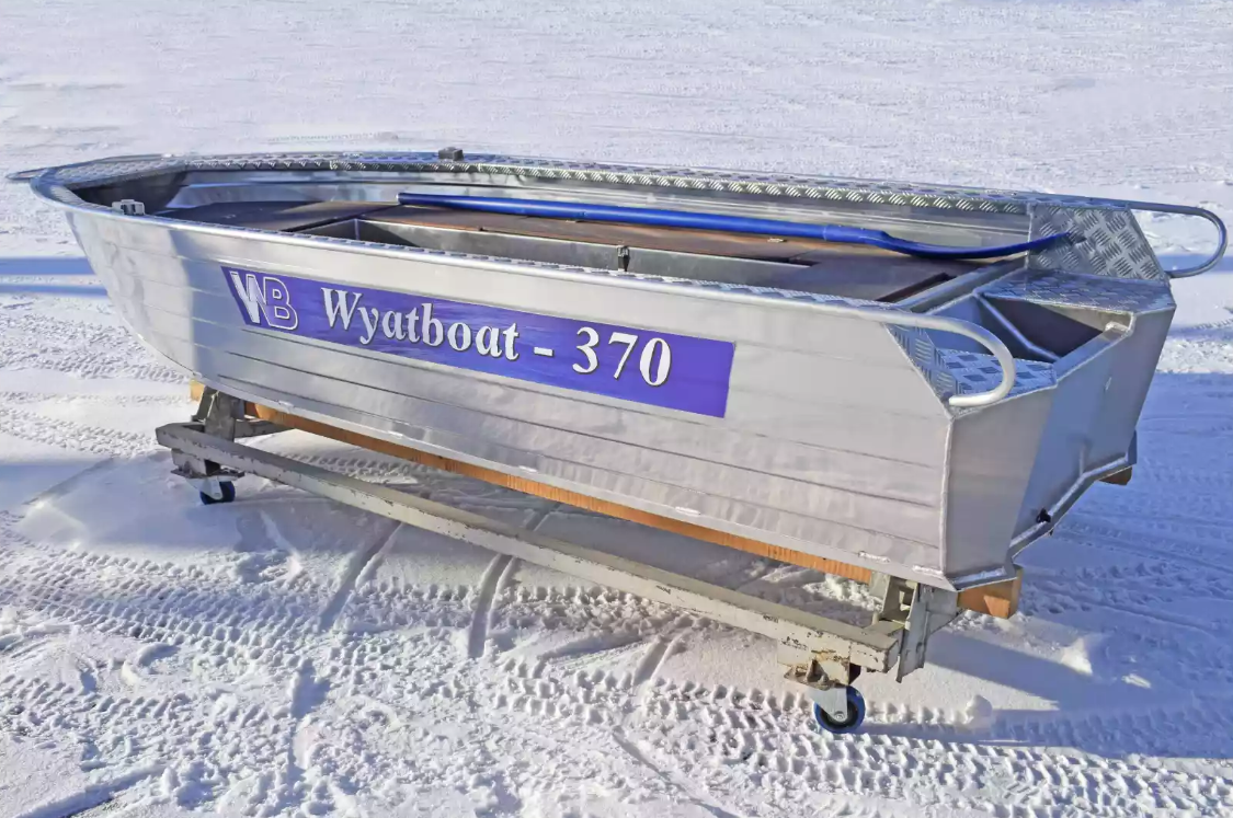 Алюминиевая лодка Wyatboat-370 РМ в Димитровграде Алюминиевая лодка Wyatboat-370 РМ в Димитровграде