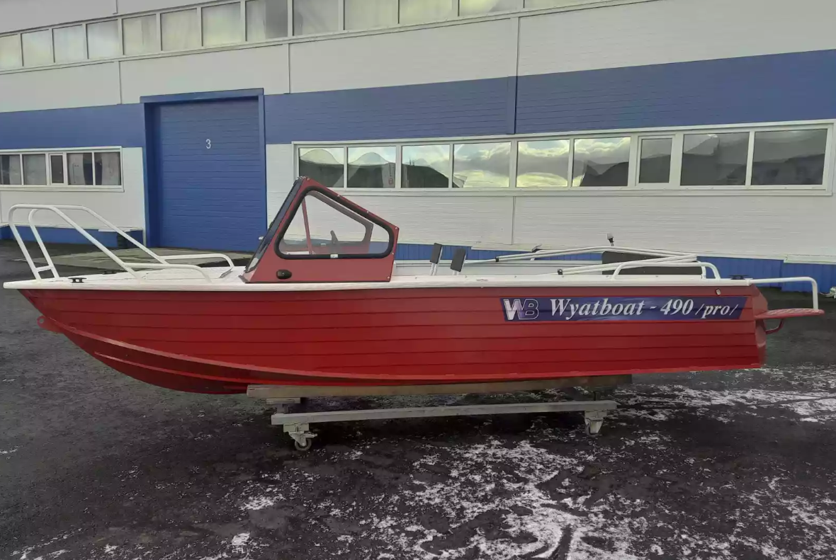 Алюминиевый катер Wyatboat-490 DCM Pro в Димитровграде Алюминиевый катер Wyatboat-490 DCM Pro в Димитровграде