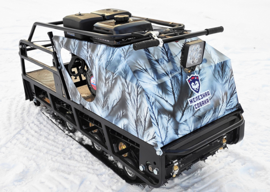 Мотобуксировщик Irondog (Железная собака) M500 15 Камуфляж Охотник в Димитровграде