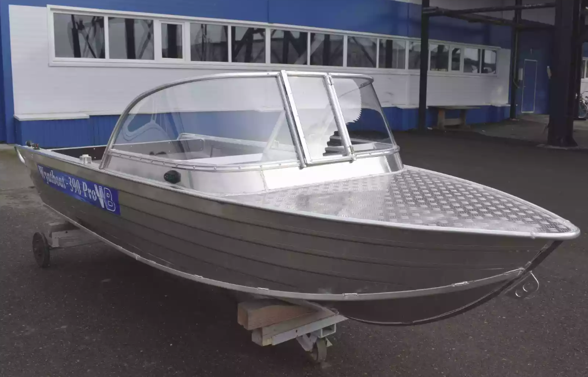 Алюминиевый катер Wyatboat-390 Pro в Димитровграде Алюминиевый катер Wyatboat-390 Pro в Димитровграде