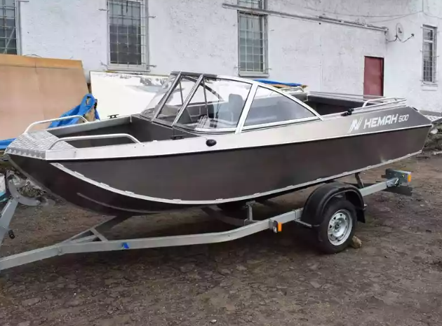 Алюминиевый катер Неман-500 DC (без покраски) в Димитровграде Алюминиевый катер Неман-500 DC (без покраски) в Димитровграде