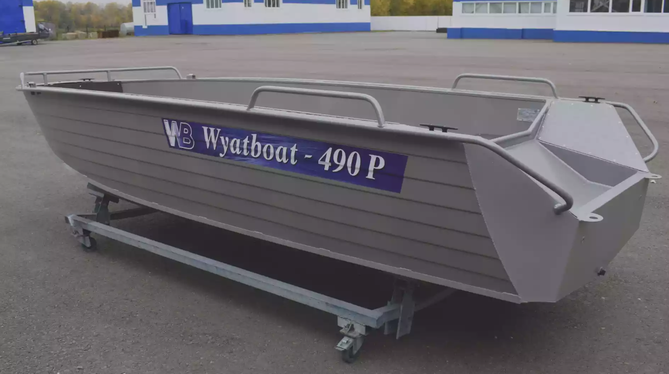 Алюминиевая лодка Wyatboat-490 P в Димитровграде Алюминиевая лодка Wyatboat-490 P в Димитровграде