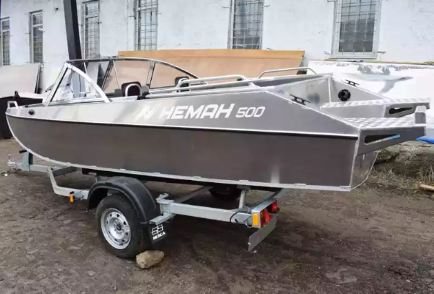 Алюминиевый катер Неман-500 DC (без покраски) в Димитровграде Алюминиевый катер Неман-500 DC (без покраски) в Димитровграде