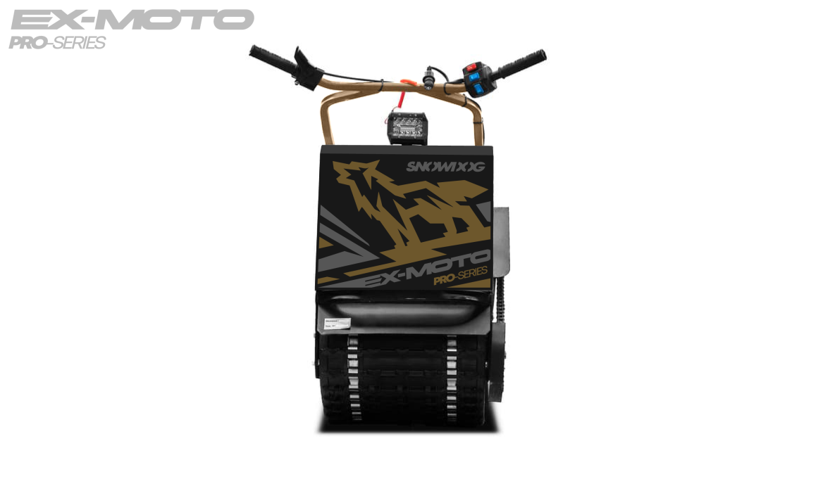 Мотобуксировщик EX-MOTO SNOWDOG S380 8л.с. в Димитровграде