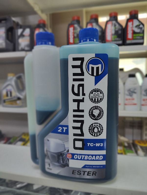 Масло MISHIMO 2T OUTBOARD (ESTER) полусинтетика 1 л в Димитровграде Масло MISHIMO 2T OUTBOARD (ESTER) полусинтетика 1 л в Димитровграде