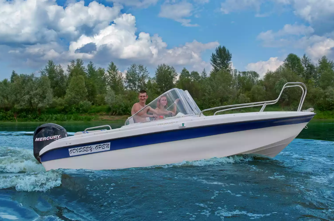 Стеклопластиковый катер Neman-530 Open в Димитровграде Стеклопластиковый катер Neman-530 Open в Димитровграде