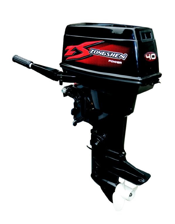 Лодочный мотор Zongshen T40 (+руль+пульт) в Димитровграде Лодочный мотор Zongshen T40 (+руль+пульт) в Димитровграде