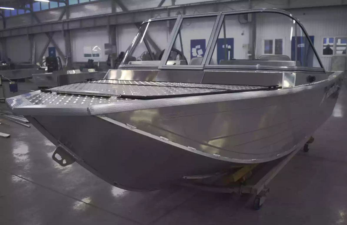 Алюминиевый катер Неман-450 DC NEW без покраски в Димитровграде Алюминиевый катер Неман-450 DC NEW без покраски в Димитровграде