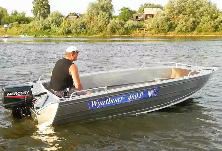 Алюминиевая лодка Wyatboat-460 P в Димитровграде Алюминиевая лодка Wyatboat-460 P в Димитровграде