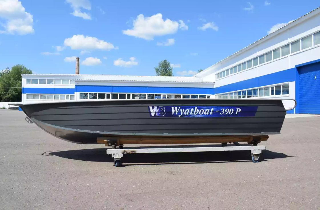 Алюминиевая лодка Wyatboat-390Р Fish в Димитровграде Алюминиевая лодка Wyatboat-390Р Fish в Димитровграде