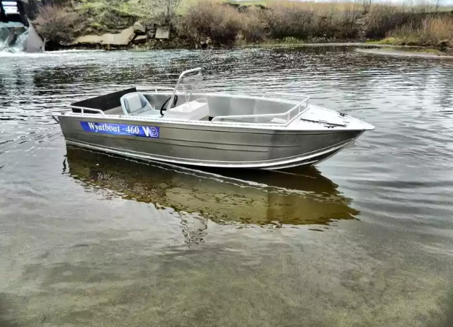 Алюминиевый катер Wyatboat-460 C в Димитровграде Алюминиевый катер Wyatboat-460 C в Димитровграде