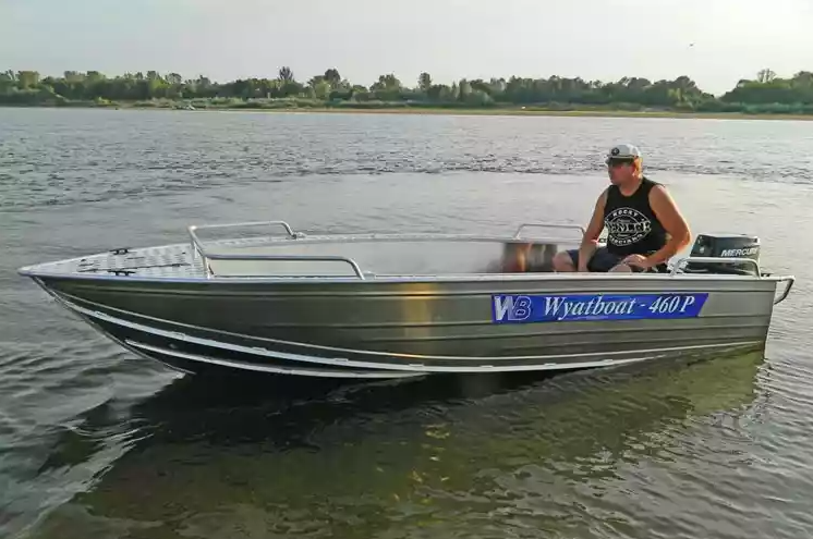 Алюминиевая лодка Wyatboat-460 P в Димитровграде Алюминиевая лодка Wyatboat-460 P в Димитровграде