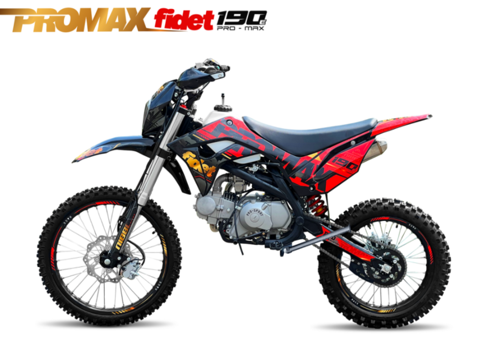 Мотоцикл (питбайк) PROMAX FIDET (ФАЙДЕТ) 190E MAX PRO LUX 19/16 в Димитровграде Мотоцикл (питбайк) PROMAX FIDET (ФАЙДЕТ) 190E MAX PRO LUX 19/16 в Димитровграде