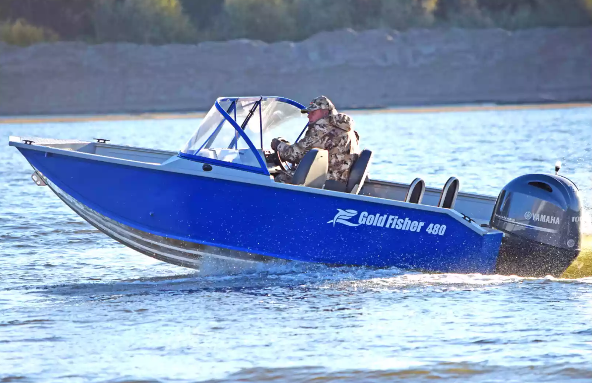 Алюминиевый катер Gold Fisher 480 DCM FISH в Димитровграде Алюминиевый катер Gold Fisher 480 DCM FISH в Димитровграде