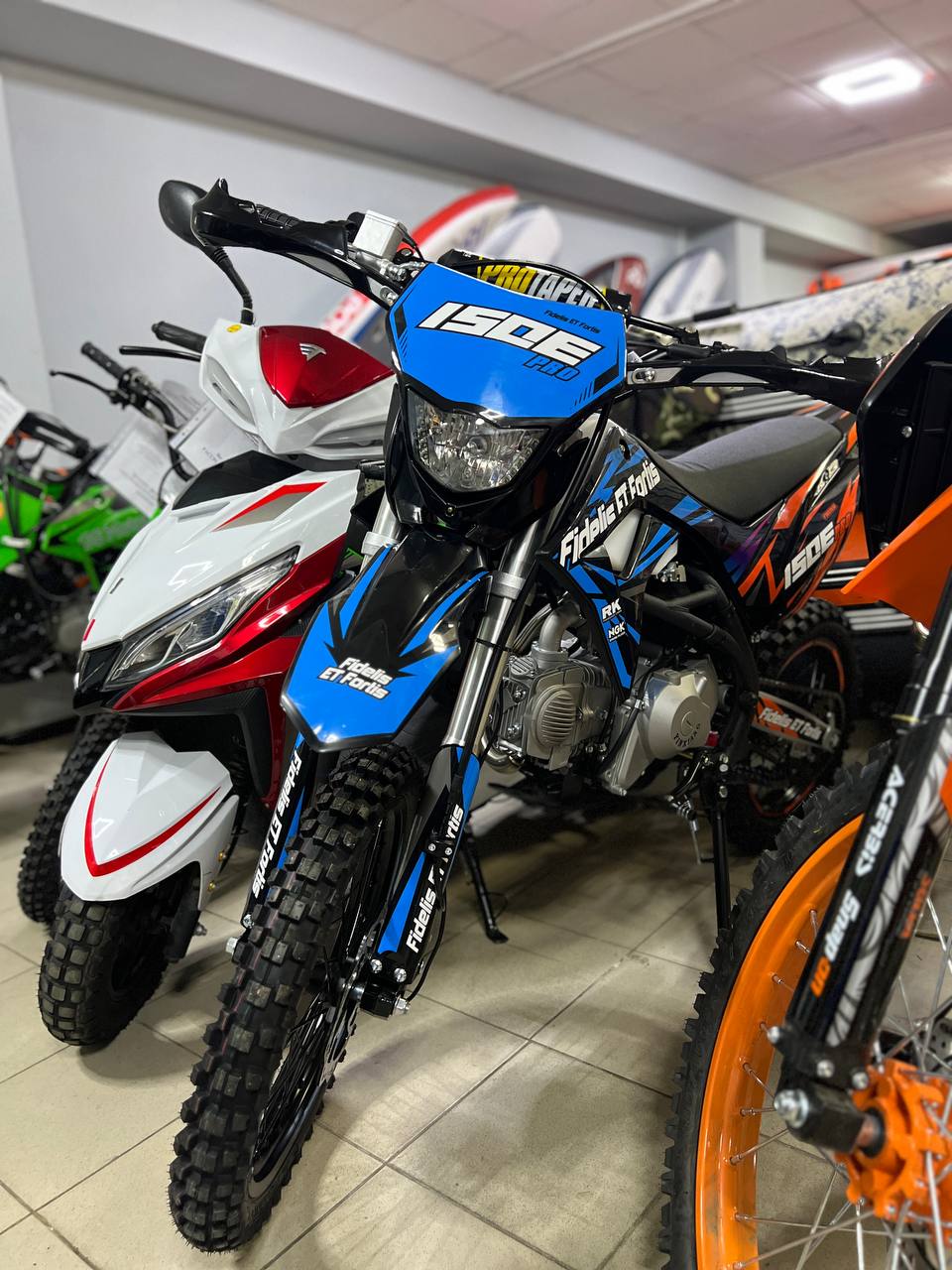 Мотоцикл (питбайк) PROMAX FIDET (ФАЙДЕТ) 190E PRO 17/14 в Димитровграде Мотоцикл (питбайк) PROMAX FIDET (ФАЙДЕТ) 190E PRO 17/14 в Димитровграде