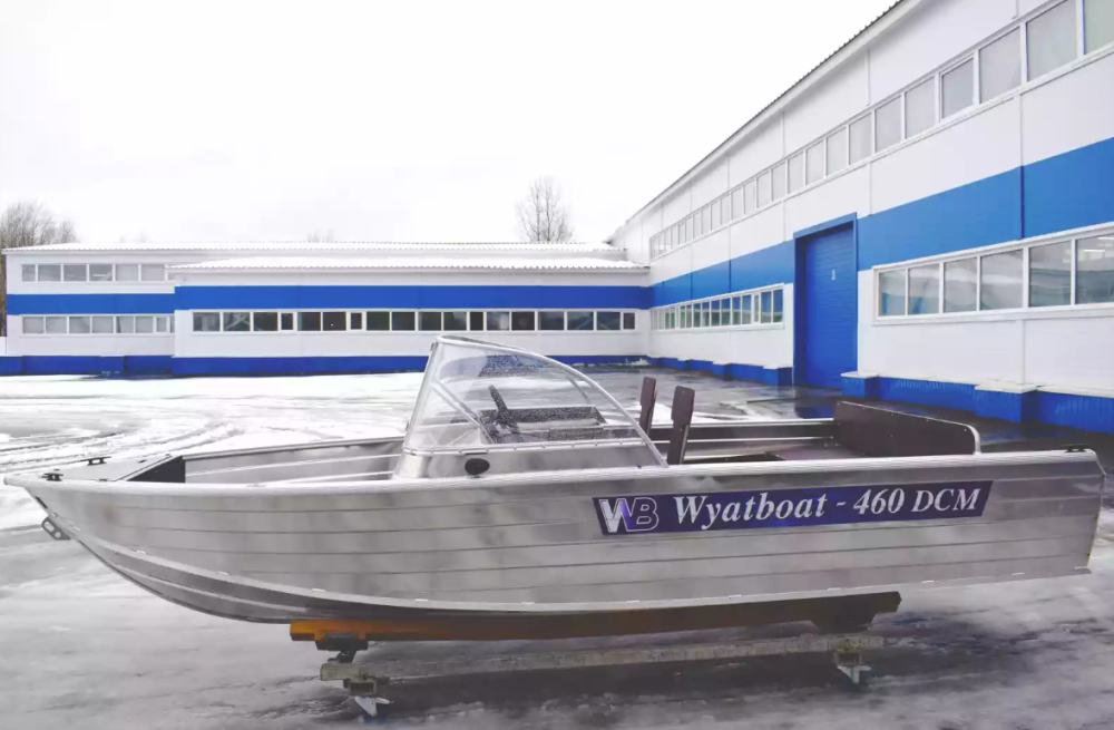 Алюминиевый катер Wyatboat-460 DCM NEW в Димитровграде Алюминиевый катер Wyatboat-460 DCM NEW в Димитровграде