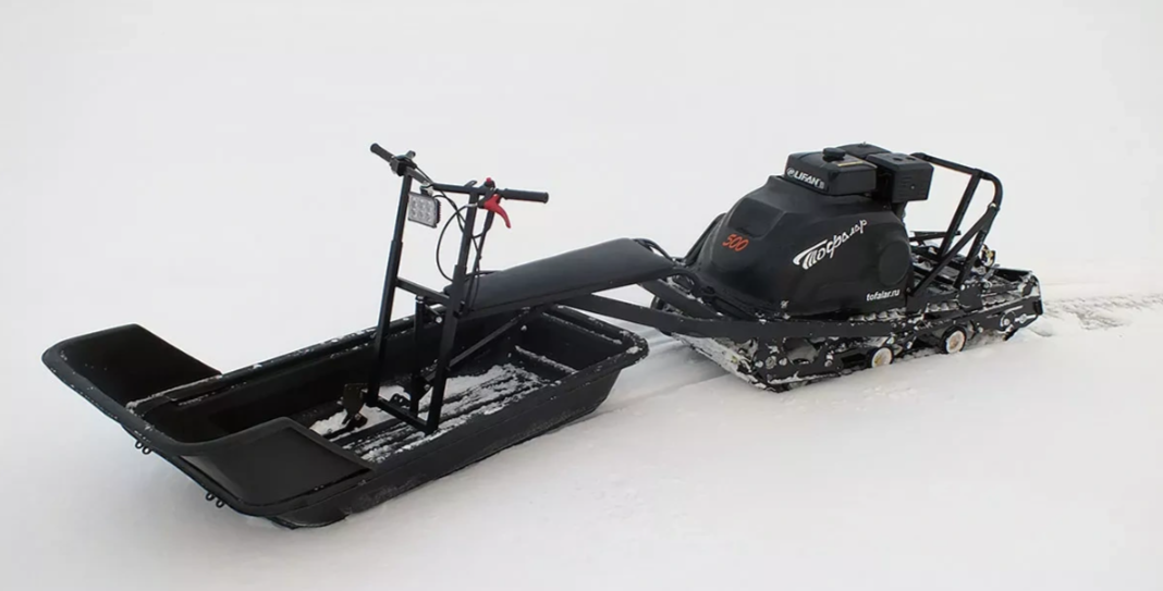 Мотобуксировщик Тофалар 500 с модулем Толкач в Димитровграде Мотобуксировщик Тофалар 500 с модулем Толкач в Димитровграде